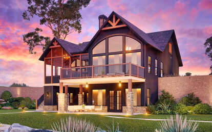 Craftsman House Plan #699-00394 Elevation Photo