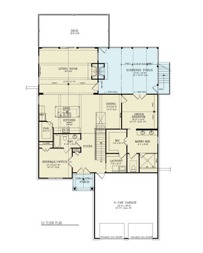 Main Floor  for House Plan #699-00394