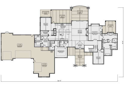 Main Floor  for House Plan #5631-00257