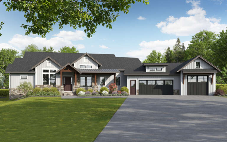 House Plan House Plan #31793 Front Elevation 