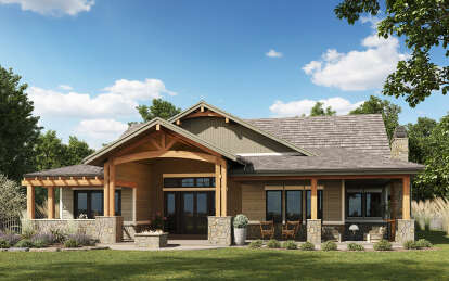 Craftsman House Plan #5631-00259 Elevation Photo