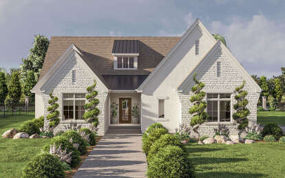 Cottage House Plan #963-01043 Elevation Photo