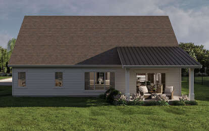 Cottage House Plan #963-01043 Elevation Photo