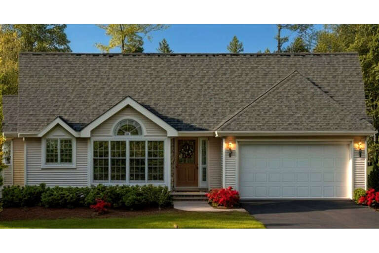 House Plan House Plan #318 Front Elevation 