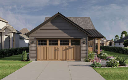 Cottage House Plan #963-01045 Elevation Photo