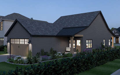 Cottage House Plan #963-01045 Elevation Photo