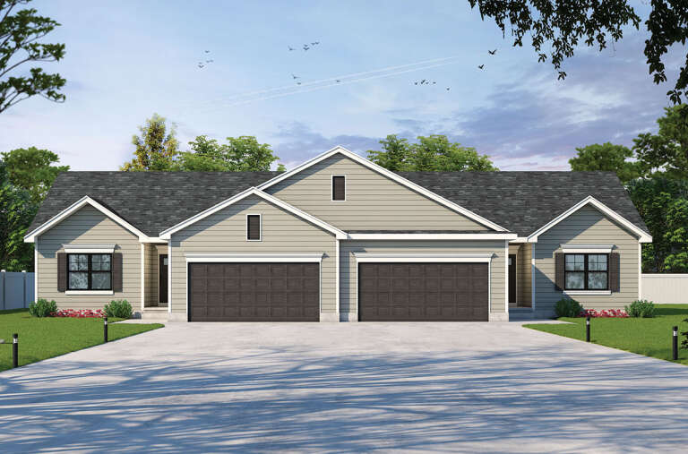 House Plan House Plan #31801 Front Elevation 