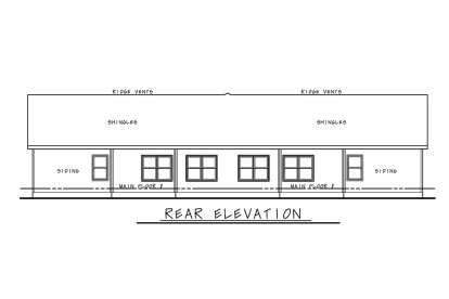 Traditional House Plan #402-01817 Elevation Photo