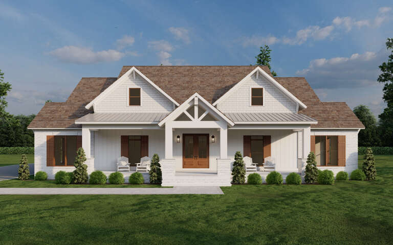 House Plan House Plan #31805 Front Elevation 