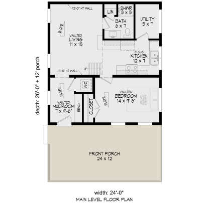 Main Floor  for House Plan #940-01183