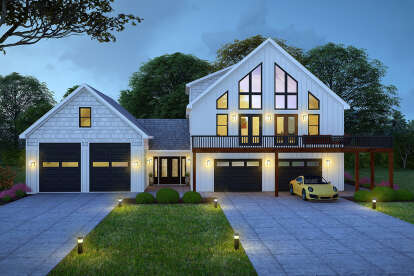 Craftsman House Plan #940-01184 Elevation Photo