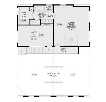 Third Floor for House Plan #940-01184