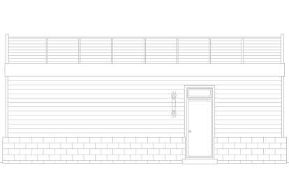 Modern House Plan #940-01185 Elevation Photo