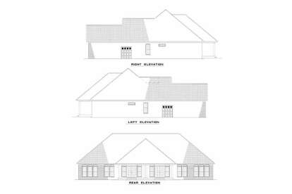 Traditional House Plan #110-01115 Elevation Photo