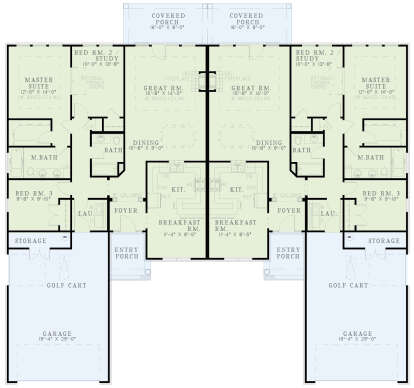 Main Floor  for House Plan #110-01115