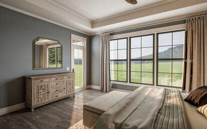 Modern Farmhouse House Plan #009-00413 Additional Photo