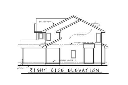 Craftsman House Plan #402-01819 Elevation Photo