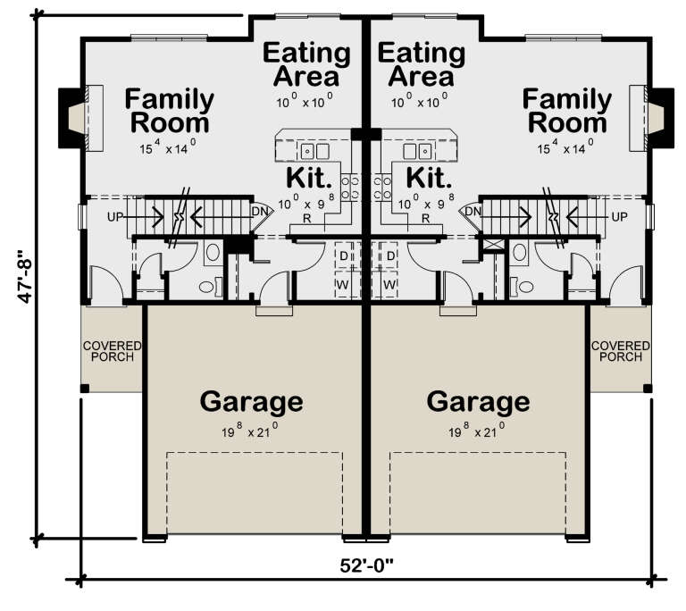 House Plan House Plan #31811 Drawing 1