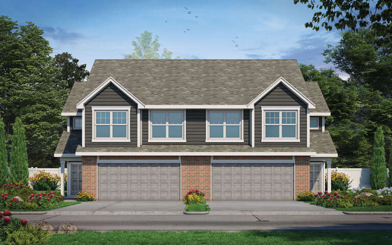 House Plan House Plan #31812 Front Elevation 