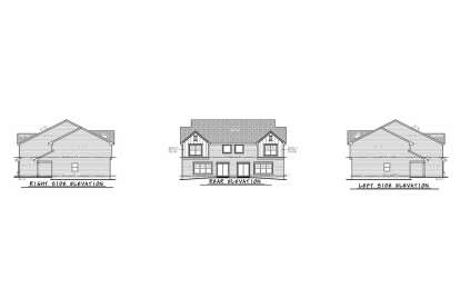 Craftsman House Plan #402-01820 Elevation Photo