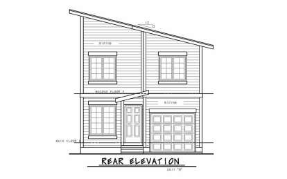 Contemporary House Plan #402-01821 Elevation Photo