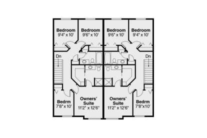 Floorplan 2 for House Plan #035-01102