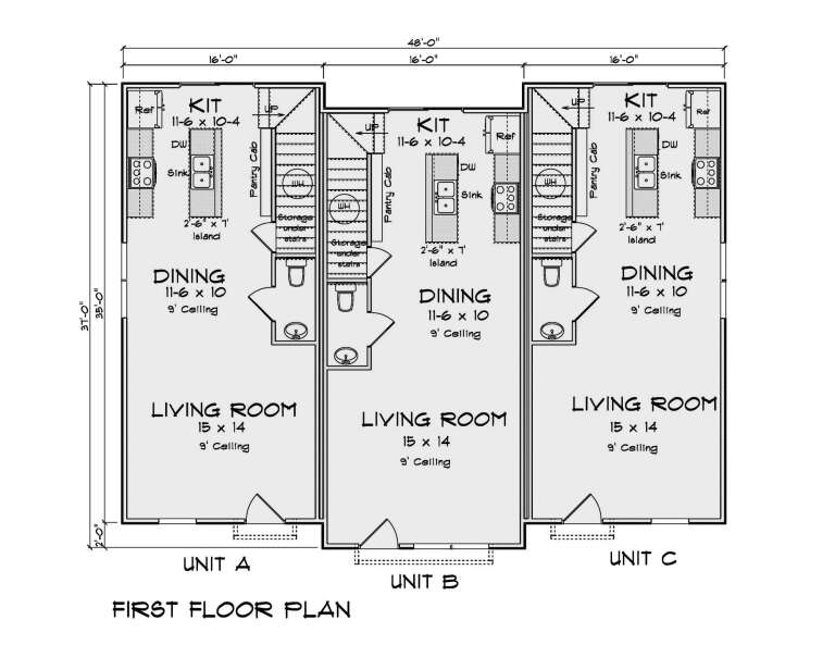 House Plan House Plan #31815 Drawing 1