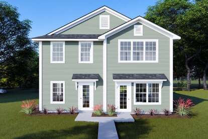Traditional House Plan #4848-00430 Elevation Photo