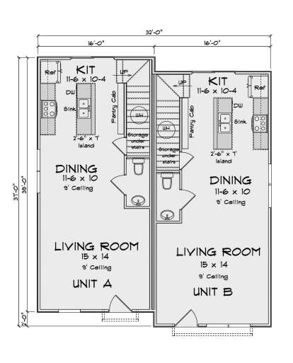 Main Floor  for House Plan #4848-00430