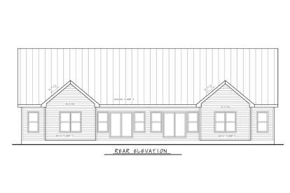 Modern Farmhouse House Plan #402-01822 Elevation Photo