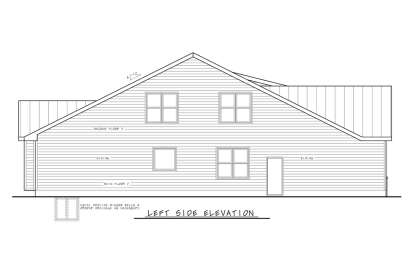 Modern Farmhouse House Plan #402-01822 Elevation Photo