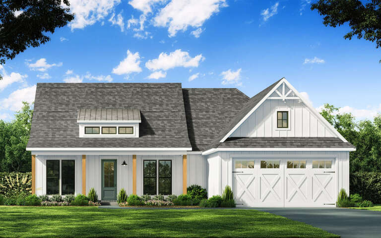 House Plan House Plan #31821 Front Elevation 