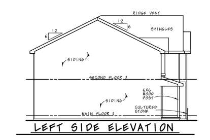 Traditional House Plan #402-01826 Elevation Photo