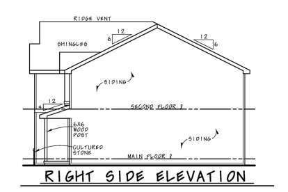 Traditional House Plan #402-01826 Elevation Photo