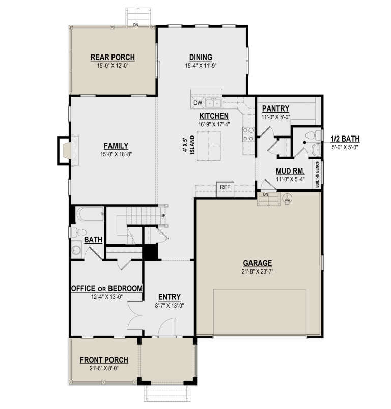 House Plan House Plan #31828 Drawing 1