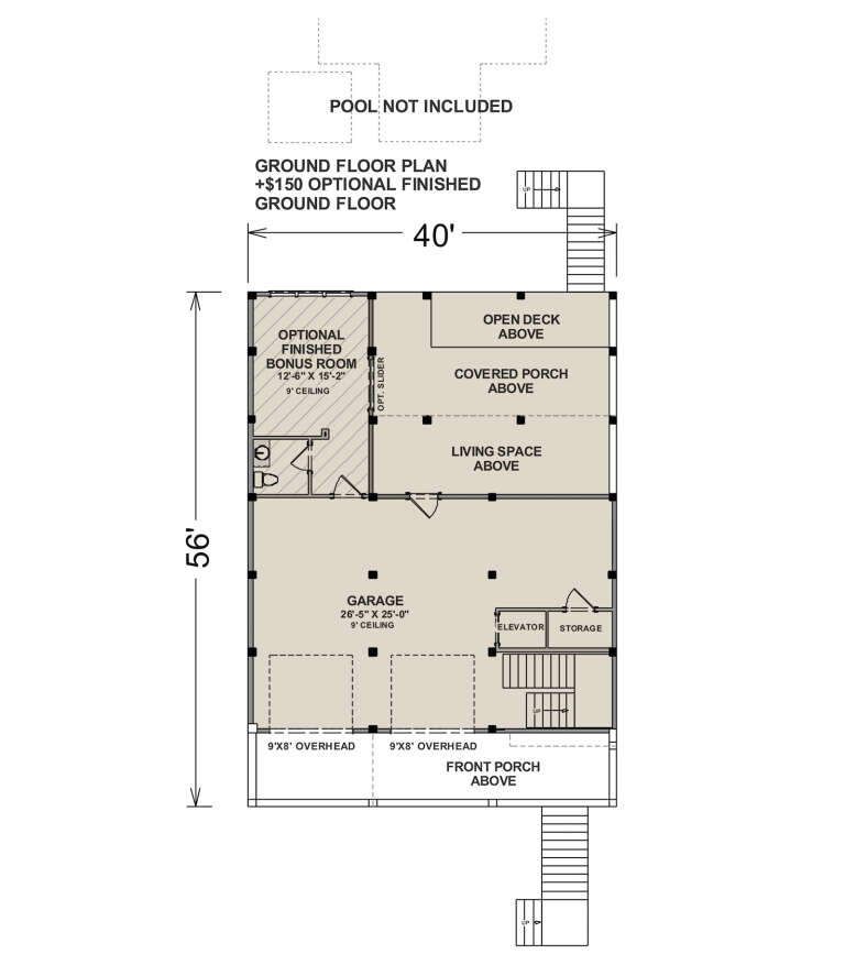 House Plan House Plan #31829 Drawing 1