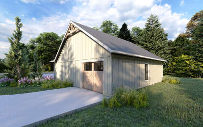 Modern Farmhouse House Plan #7568-00026 Elevation Photo