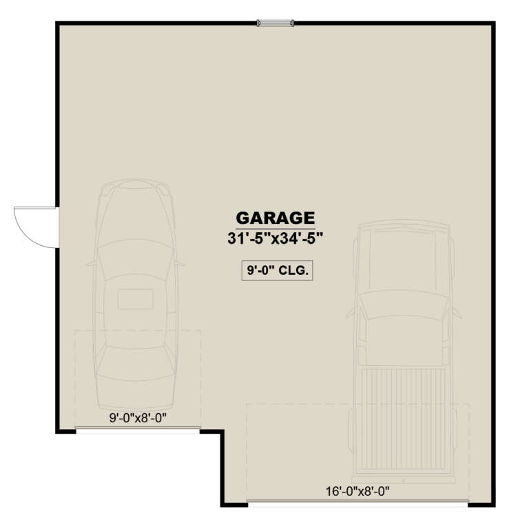 House Plan House Plan #31834 Drawing 1
