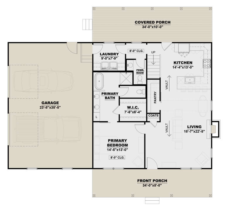 House Plan House Plan #31835 Drawing 1