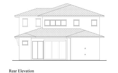 Contemporary House Plan #207-00150 Elevation Photo