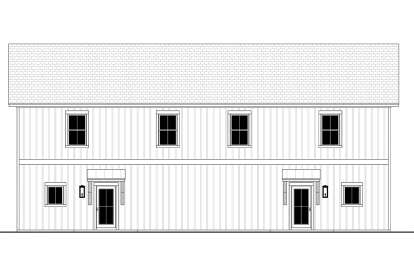 Modern Farmhouse House Plan #041-00368 Elevation Photo