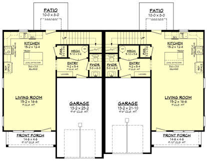 Main Floor  for House Plan #041-00368