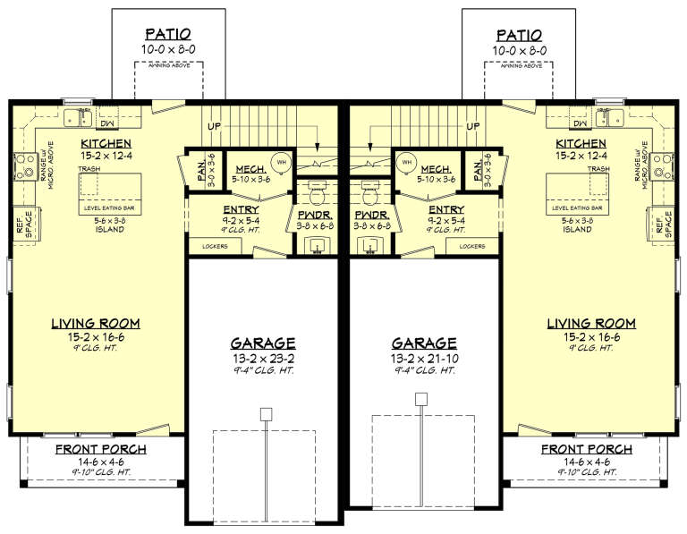 House Plan House Plan #31838 Drawing 1