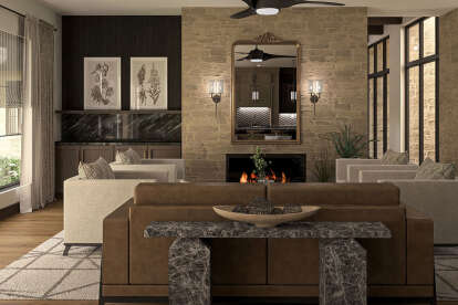 Modern Transitional House Plan #963-01047 Additional Photo