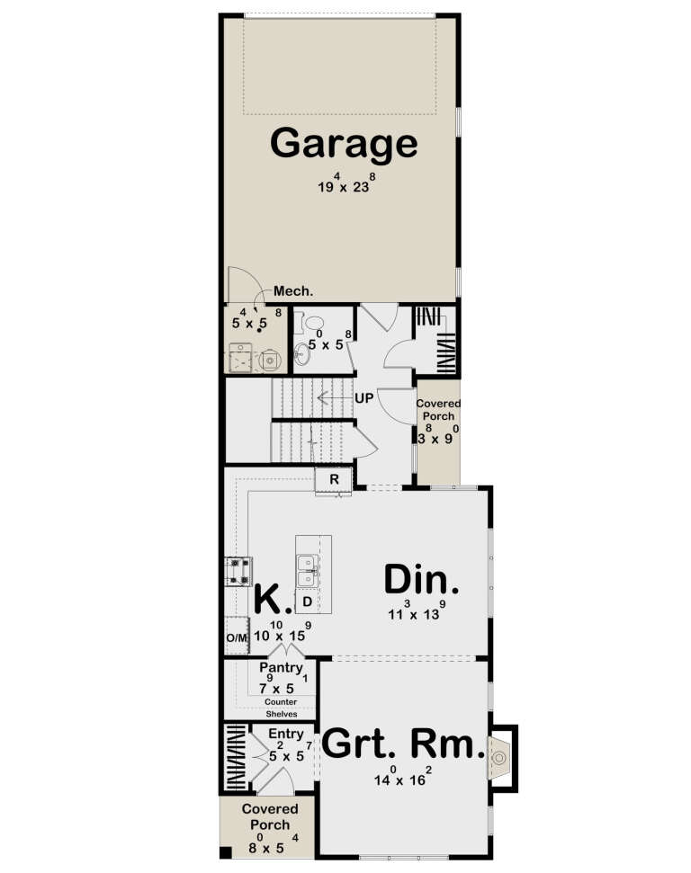 House Plan House Plan #31843 Drawing 1