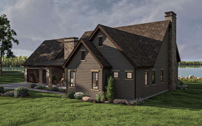 Country House Plan #963-01049 Elevation Photo