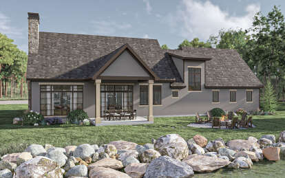 Country House Plan #963-01049 Elevation Photo