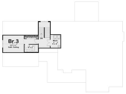 Second Floor for House Plan #963-01049