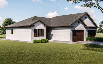 Traditional House Plan #963-01050 Elevation Photo
