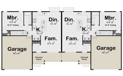 Main Floor  for House Plan #963-01051